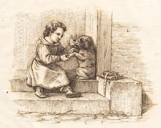 Illustratie voor "Halvhundrede Fabler voor Kinderen" door Hey