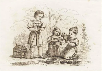 Illustratie voor "Halvhundrede Fabler voor Kinderen" door Hey