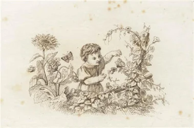 Illustratie voor "Halvhundrede Fabler voor Kinderen" van Hey