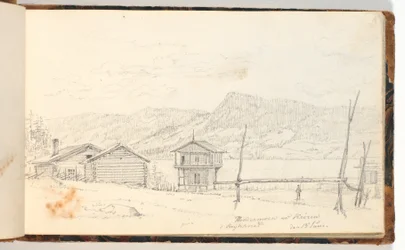 Landschap met boerderijen