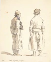 Twee vissers uit Skagen