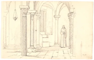 De crypte van de kathedraal, Otranto