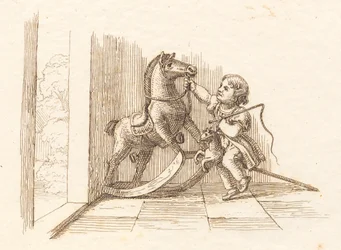 Illustratie voor "Halvhundrede Fabler for Børn" van Hey
