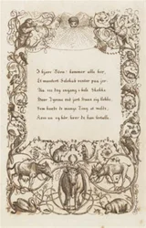 Illustratie voor "Halvhundrede Fabler for Børn" van Hey