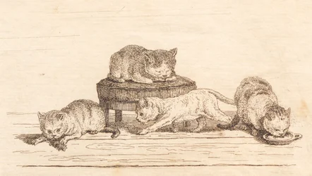 Illustratie bij "Halvhundrede Fabler voor Kinderen" door Hey