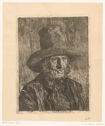 Portret van een onbekende man