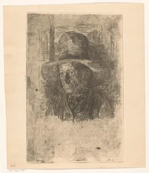 Portret van een onbekende man