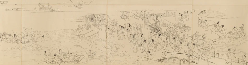 Vermakelijkheden in Kyoto in de vier seizoenen, eind 18e eeuw