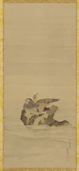 Mandarijneenden, Edo-periode, 18e eeuw
