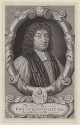 Edward Stillingfleet, Bisschop van Worcester (gravure)