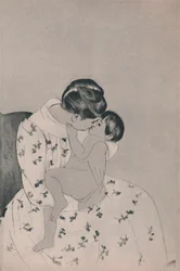 Moeder en kind, ca. 1890s, 1946