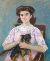 Portret van Marie-Louise Durand-Ruel
