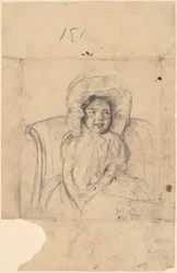 Lachende Margot met een Gerimpelde Hoed, ca. 1902