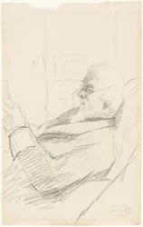 De vader van de kunstenaar Lezen