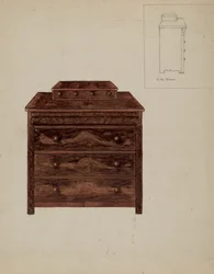 Oude Dressoir