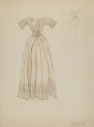 Trouwjurk, ca. 1937