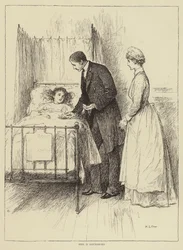 Illustratie voor Het Verhaal van een Verpleegster, door Honnor Morten