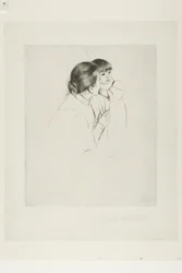Boerenmoeder en kind, c.1895