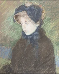 Portret van een jong meisje, c.1880