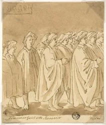 Processie van figuren