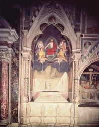 Laatste oordeel uit de Bardi di Vernio-kapel
