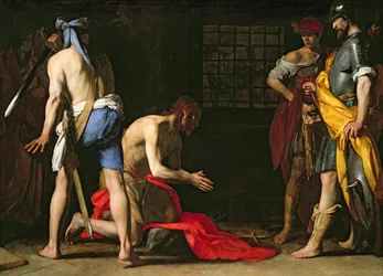 De onthoofding van Johannes de Doper, 1634
