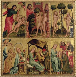 Binnenste rechtervleugel van het Hoofdaltaar van St. Peter