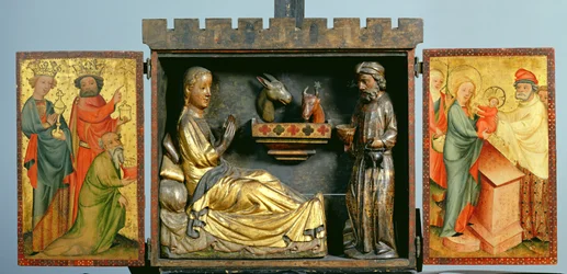Het Oogstaltaar, ca. 1410