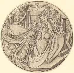 Christus Zegent de Maagd