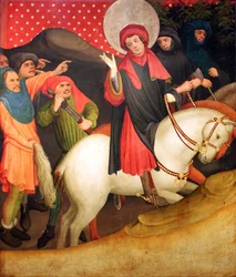 De bespotting van de heilige Thomas van Canterbury