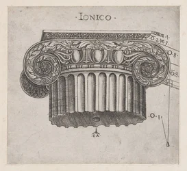Speculum Romanae Magnificentiae: Ionisch kapiteel
