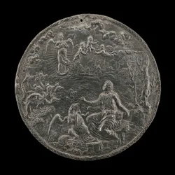 Sint Jan Schrijft Openbaring op Patmos, 1570s