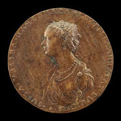 Guilia Orsini, 1537-1598, Vrouw van Baldossare Rangoni ca. 1554 [voorzijde], 1554