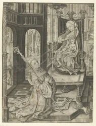 De lactatie van St. Bernard