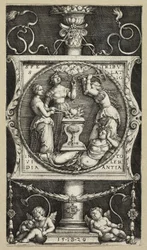 Boekplaat van Willibald Pirckheimer