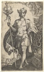 Mercurius uit De goden die over de planeten heersen, 1528