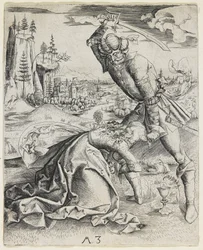 Onthoofding van Sint Barbara, ca. 1501