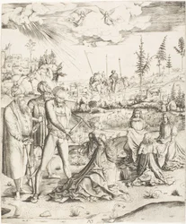 Het martelaarschap van de heilige Catharina