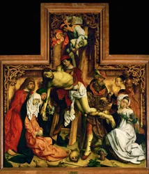 De Kruisafname, van de kerk van Val de Grace ...