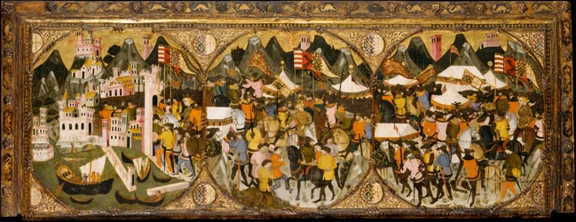 De verovering van Napels door Karel van Durazzo, 1381-82