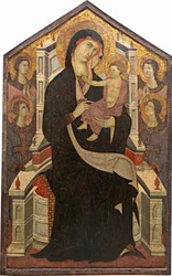 Maestà (Madonna en Kind met Vier Engelen)