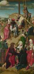 Het Deposition Triptych: Scènes uit de Passie van Christus, rechter paneel, c. 1510