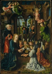 De Aanbidding van het Christuskind, c.1500