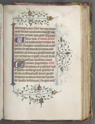 Getijdenboek Gebruik van Utrecht: fol. 175r, Tekst, ca. 1460-1465