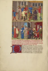 De geseling; de doornenkroning; de bespotting van Christus; Pilatus wast zijn handen