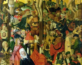De kruisiging, c.1500 (detail)