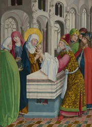 De Presentatie in de Tempel Het Liesborn Altaarstuk, ca. 1470-1480