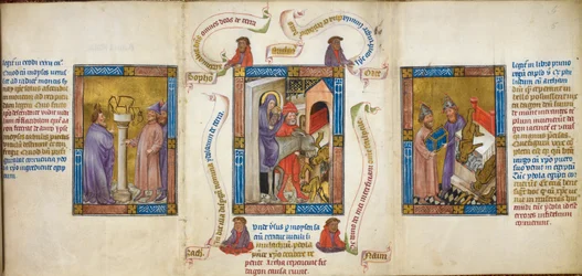 Drie scènes die de 