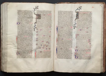 Het Gotha Missaal: Fol. 135r, Tekst, ca. 1375
