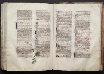 Het Gotha Missaal: Fol. 136v, Tekst, ca. 1375